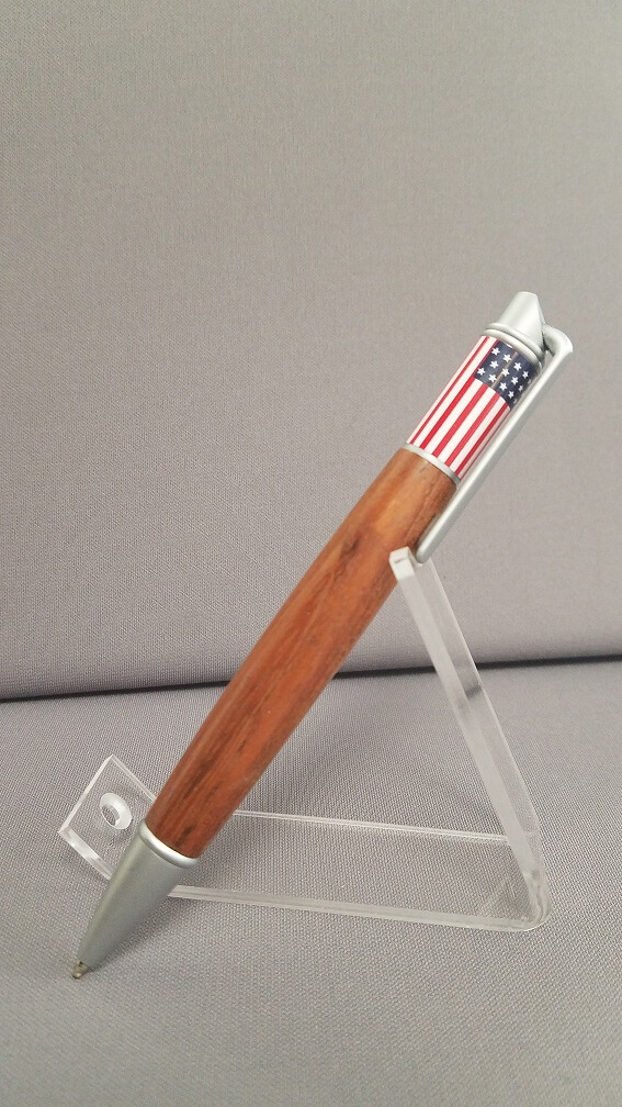 Patriotic Pen (Mahogany)